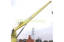 China Fixed Marine Small Lifting Straight Boom Crane With Reliable Components supplier