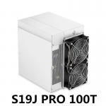 16KG 75DB Antminer S19j Pro 100T 3240W SHA256 Asic Miner