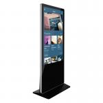 Indoor Floor Standing LCD Digital Signage With WiFi Bluetooth USB Connectivity for sale