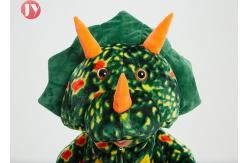 China Wholesale Polyester Fluffy Flannel Fleece green African dinosaur Kigurumi onesie pajamas supplier