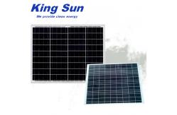 China 6.88A 110W Small Solar Power Plant , Small Flexible Solar Panels supplier