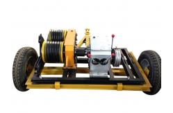 China Safe And Reliable Gas Engine Powered Winch With Trailer Can Match Honda supplier