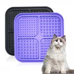 Pet Bowls Silicone Slow Feeder LCD Display DogLicking Mat Dog Lick Pad Interactive for sale