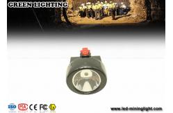 China Black OEM Anti - Explosive Rechargeable Miners Headlamp 13000 LUX High Brightness supplier