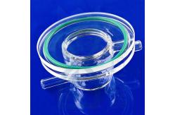 China Custom Loaded Liquid Measurement High Temperature 50ml-1000ml Quartz Reactor supplier