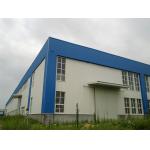 Contemporary Prefab Metal Warehouse Steel Customized Color for sale