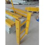 Fibreglass Square Tube Ladder Acid Resistance Easy Installation for sale