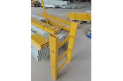 China Fibreglass Square Tube Ladder Acid Resistance Easy Installation supplier