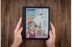 China 10.3'' E Paper display 1404*1872 reflective landscape mode EPD supplier