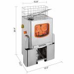 Auto Feed Commercial Fruit Juicer Machines , Cold Pressed Juicer Machine for sale