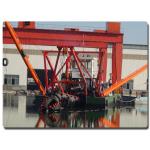 Cummins Marine Diesel engine Driven Mud Dredging Boat Sludge Dredging Boat  with Spud Carriage for sale