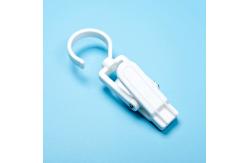 China 110mm SGS Plastic Clamp Hooks As Curtain Accessories supplier