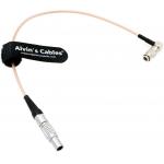 Timecode Cable For Canon R5C From Ambient Nanolockit 5 Pin Male To Right Angle DIN Time Code Cable 30cm|12in for sale