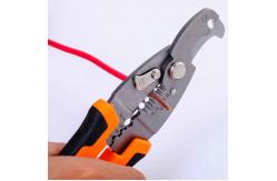China 200mm MultiPurpose Wire Strippers 6 In 1 Power Wire Stripping Tool supplier