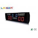 Indoor Aluminum Alloy Frame Portable Baseball Scoreboard For Korea / Japan Market for sale