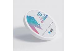 China Universal Dental Zirconia 1250-1350 HV10 1530℃ Recommended Sintering 0 Radioactivity supplier