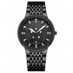 Waterproof Stainless Steel Chronograph Watch Thin Calendar Automatic Mechanical Watch for sale
