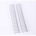 Notebook 3/8 Inch Double Loop Binding Wire Electroplating for sale