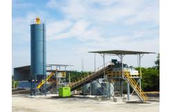 China 125kw 400t/H Concrete Batching And Mixing Plant Road Construction Machinery supplier