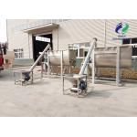 Powder Granule Stainless Steel Screw Auger Conveyor With Hopper for sale