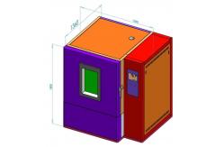 China 1000x1000x1000mm IPX9K Water Spray Test Chamber 100-150mm supplier