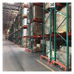 Electrostatic Spray US Boltless Teardrop Pallet Rack Warehouse Teardrop Metal Shelving