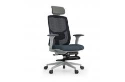 China Office Table And Chair Set Black Mesh Comfortable Luxury Office Chair supplier