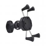 FCC Handlebar X Claw Motorcycle Phone Mount 360Degree Rotation 0.25KG for sale