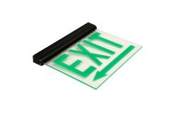China 15 PCS SMD Led Aluminum Exit Sign Ceiling Surface Suspended Emergency Light Fixture supplier