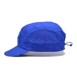 Cotton Nylon Polyester 5 Panel Camper Hat With Medium Brim Length And Lining