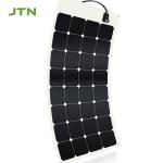 Frameless Bifacial Portable Flexible Solar Panels Cell 200W 36V for sale