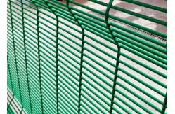China PVC Coated 358 Security Mesh , Anti Climb Prison Mesh Fencing 8 Gauge supplier