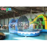 11.5FT Christmas Decoration Inflatable Snow Globe Transparent Bubble Tent