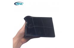 China 3D Square Silicone Ice Cube Trays Non Stick 15.5*11*5cm Customized supplier