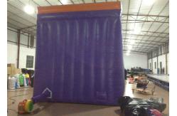 China Inflatable Water Climbing Wall / Tower , Funny Attractive Blow Up Climbing Wall supplier