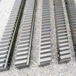 Custom 2.5 Module Helical Racks And Pinions Steering ISO 8-9 Grade for sale