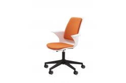 China Unfolded Training Room Tables And Chairs Swivel PP Plastic  With Cotton Pad supplier