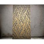 PVDF Finished 2mm Thickness Aluminum Laser Cut Screens Wall Art Mesh Grille for sale