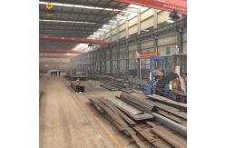 China Q235 Construction Pre Fabricated Steel Buildings With Sandwich Panel Roof Cladding supplier
