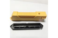 China Champ 64 Pin Centronics IDC Female Connectors with right angle plastic housing supplier