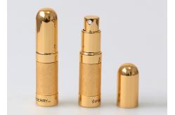 China Pretty Gold Portable Perfume Atomiser Container 6ml 5ml Perfume Bottle supplier