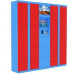 Outdoor Parcel Delivery Locker PIN QR Code For Residential Area Cold Rolled Steel WIFI Network for sale
