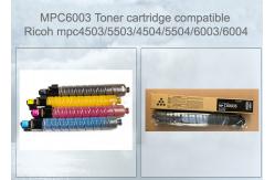 China Compatible Ricoh Aficio MP C6003 Toner Cartridge for MP C5503 supplier