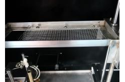 China Cellular Plastic Materials Flammability Test Chamber Horizontal Burning PLC Control ISO9772 supplier
