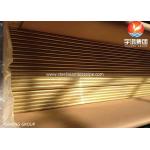 Heat Exchanger Tube ASTM B111 UNS C44300, UNS C68700 Copper Alloy Seamless Tube for sale
