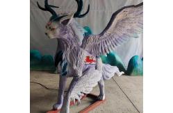 China Weather Resistance Amusement Park Animatronics  Chinese Ancient Animals Baize supplier