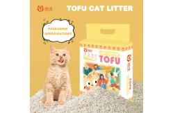 China Purple Lavender Odor Control Cat Litter OEM Tofu Litter Sand supplier