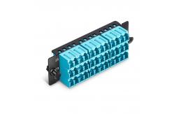 China P18LCU2XMMF 18 Shuttered LC/PC Lc Fiber Adapter Panel 36 Fibers OM4 Multimode supplier
