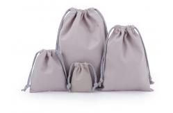 China Dust Custom Muslin Drawstring Bags Bulk 7x10cm supplier