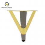 Light Luxury Furniture Accessories Sofa Legs High Quality New Style Gold Decorative Metal Furniture Legs for sale